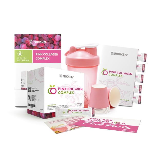 Nikken Kenzen Pink Collagen Complex Party Pack 150011