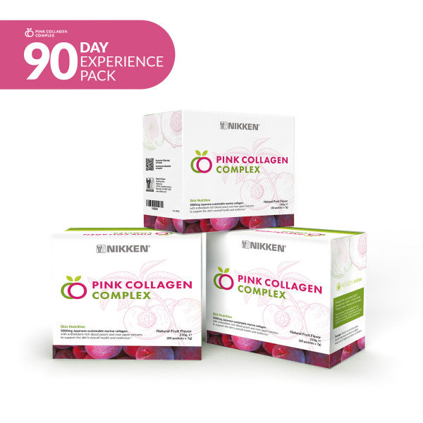 Nikken Kenzen Pink Collagen Complex 90 Day Experience Pack 150019